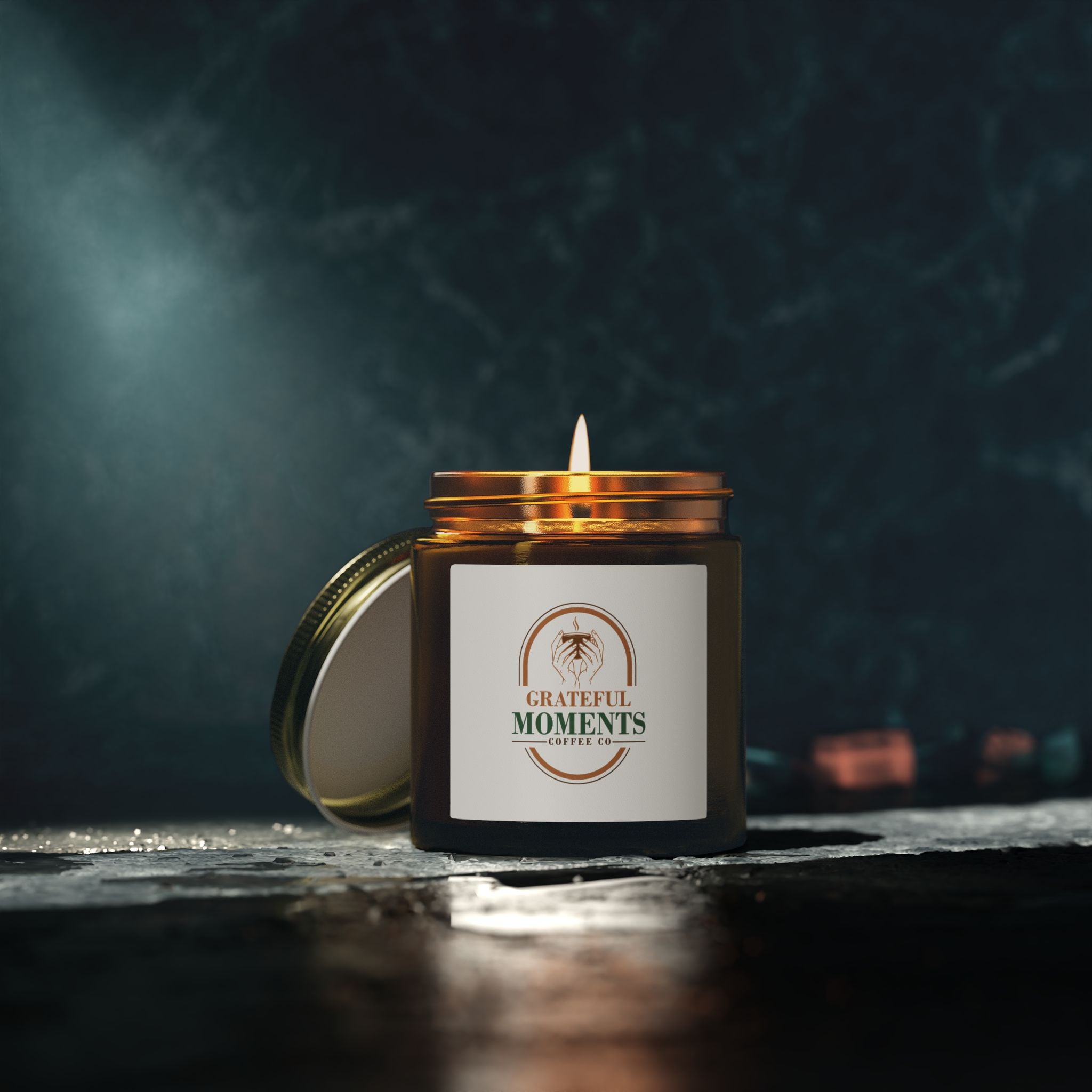 Scented Candles, Coconut Apricot Wax (4oz, 9oz)